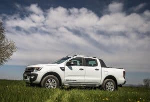 Utilitaire Ford Ranger Pick Up, pas de TVS, pas de taxe CO2 mais la TVA n'est pas récupérable sur ce modèle double cabine