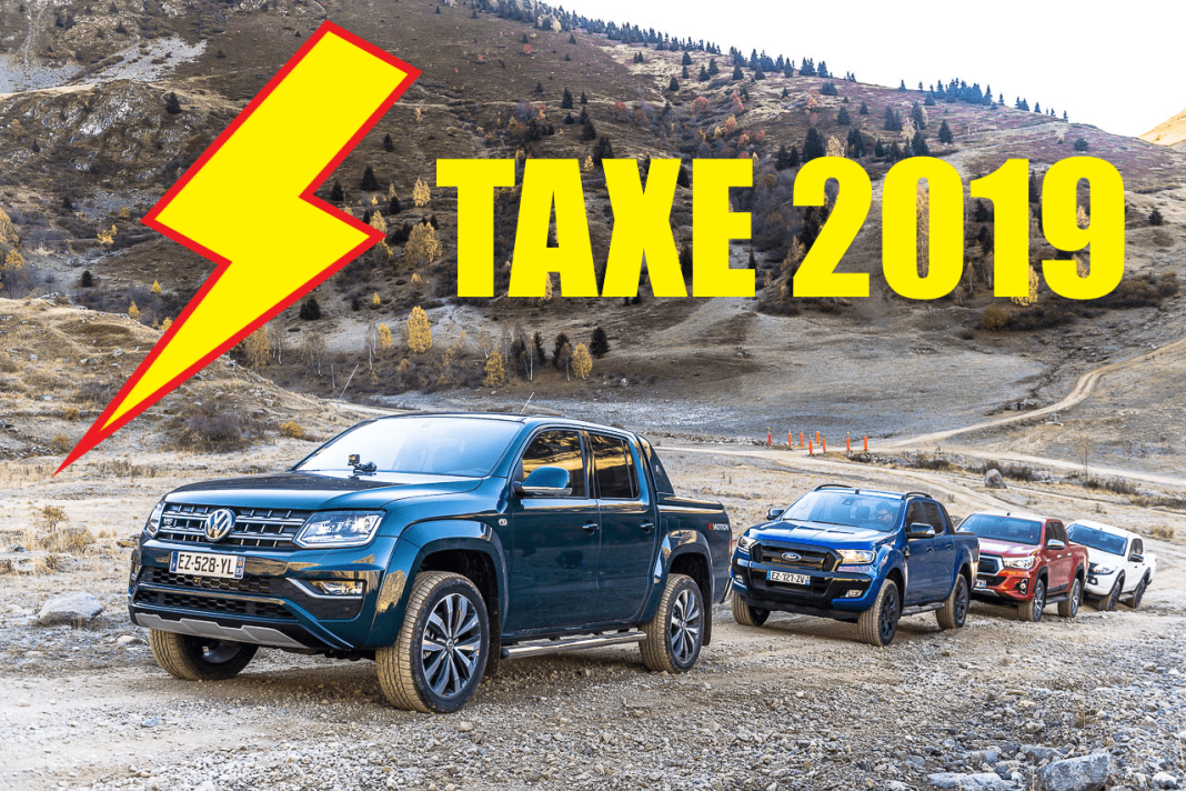 taxe pick up 2019 TVA CO2 TVS