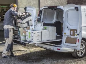 tiroir coulissant rolide pour véhicule utilitaire