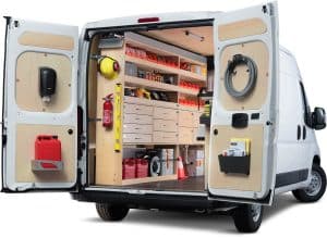 Aménagement utilitaire : solutions bois Optipro Kit Utilitaire