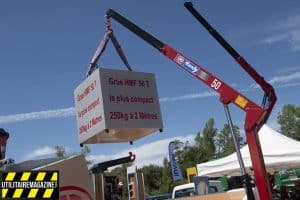 grue pour véhicule utilitaire HMF 50 T-5