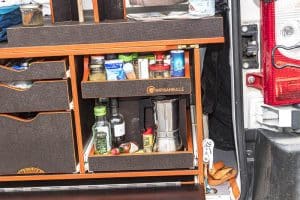 Malle Campinambulle pour transformer son utilitaire, fourgons et camionnettes en véhicule de loisir