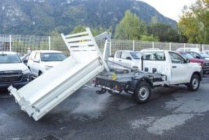 Bras polybenne pour pick up.