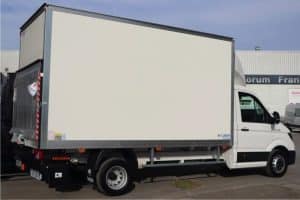 Caisse grand volume sur MAN TGE