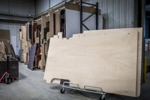 Un kit complet d'habillage en bois pour utilitaire