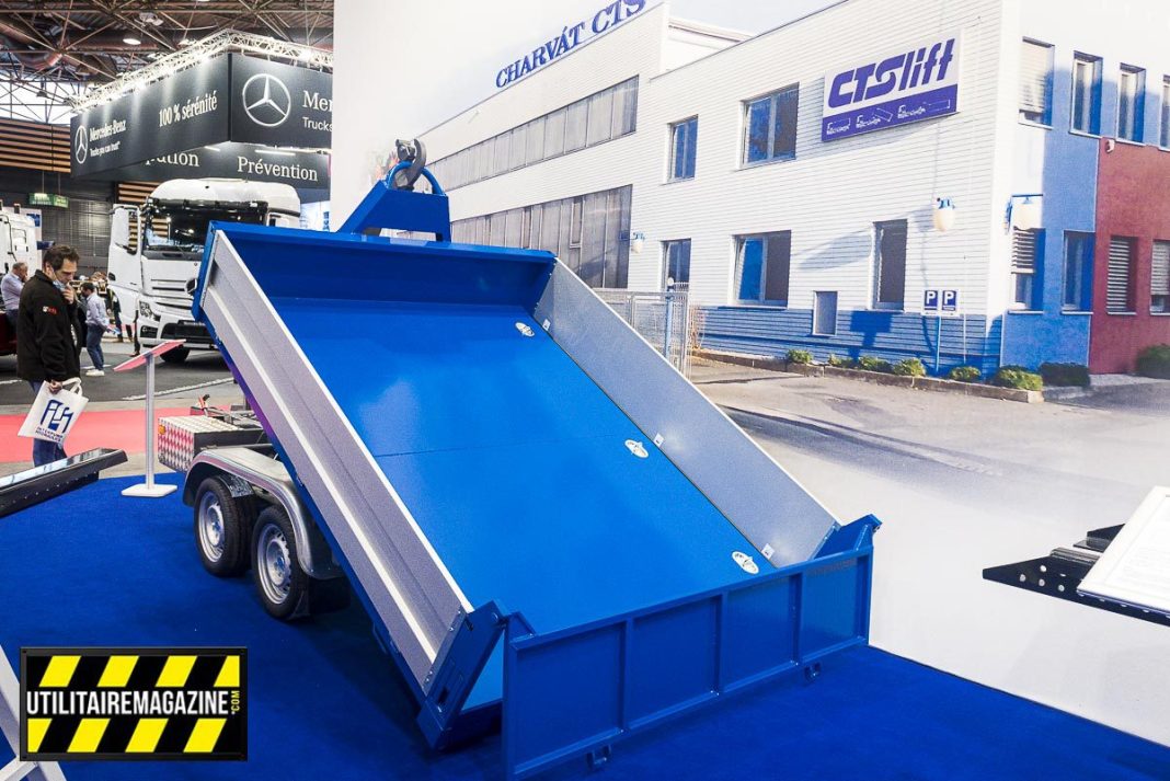 remorque CTS 35 bras de levage