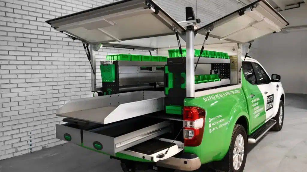 pickup équipé