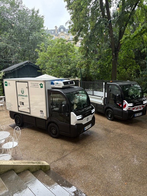 Le Goupil G4+ électrique présenté au Parc des Buttes-Chaumont à Paris